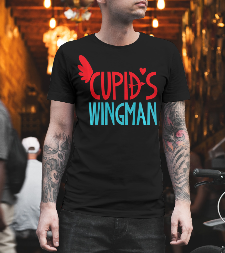 Cupid's Wingman Funny Valentine's Day T-Shirt