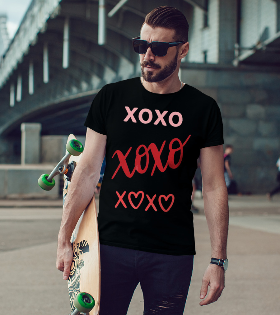 Cute Valentine XOXO Heart XOXO Valenti T-Shirt