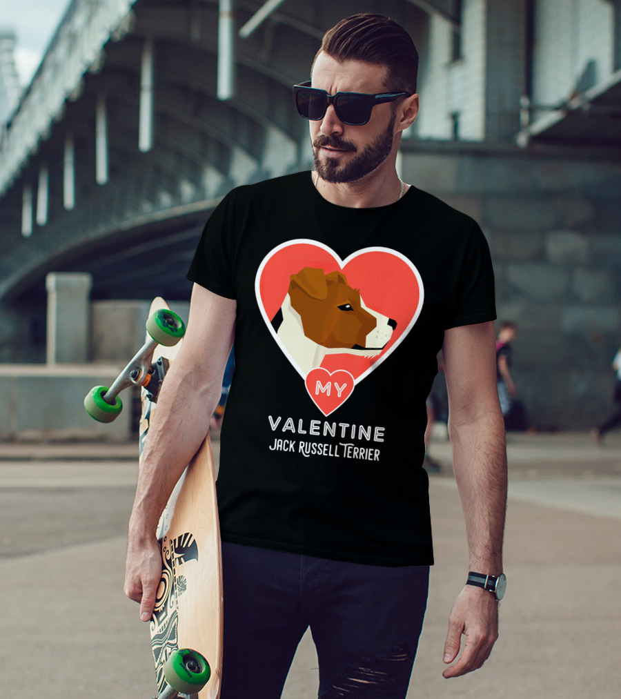 My Valentine Jack Russell Terrier T-Shirt