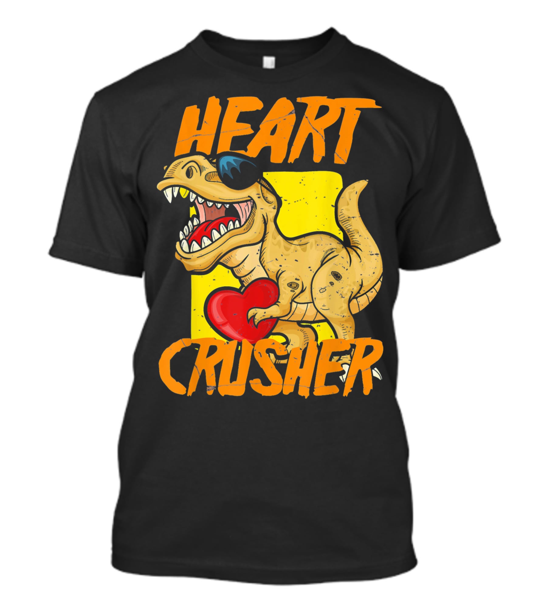 HEART CRUSHER Kids Dinosaur T-Shirt