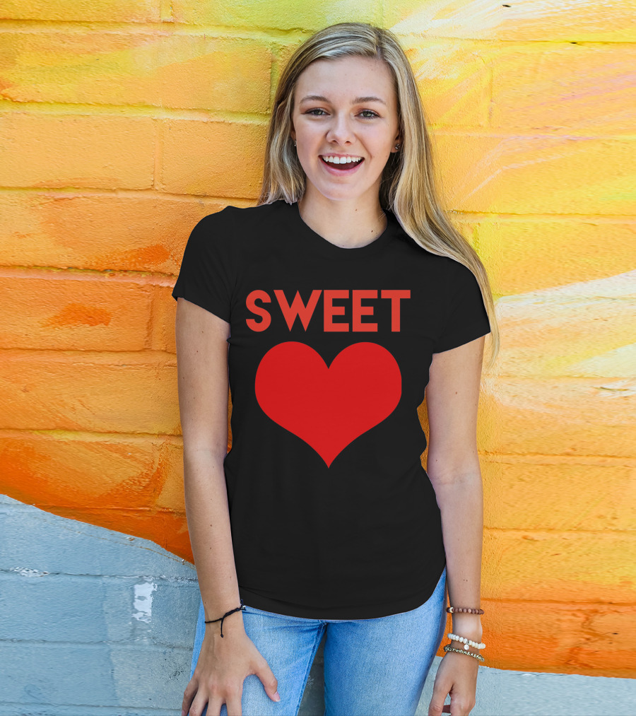 Sweet Heart Cute Funny Valentines Day Love T-Shirt