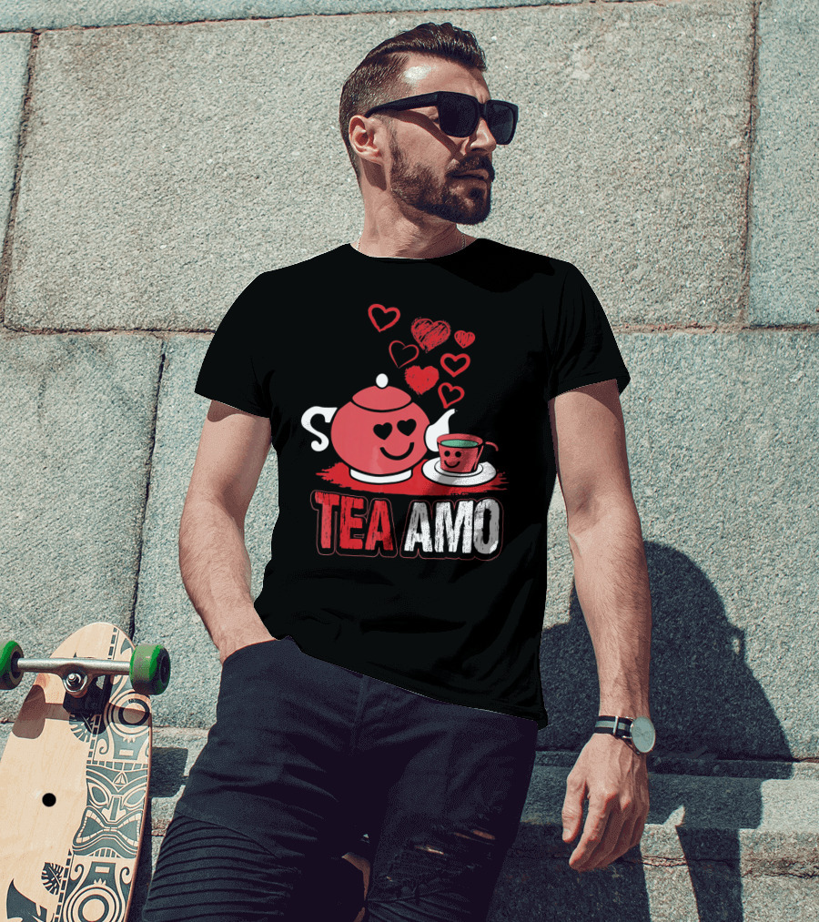 Tea Amo Truth Tea Sis Sommelier Valentines Day T-Shirt