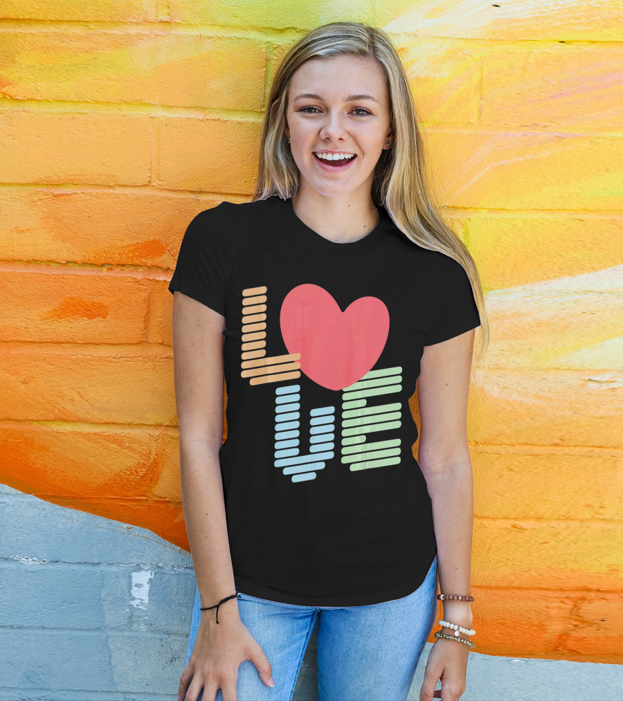 Love Heart Valentine T-Shirt