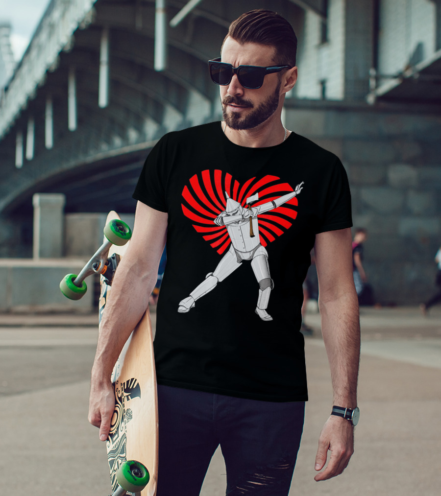 Wizard Of Oz Tin Man Swirl Dab Dance T-Shirt