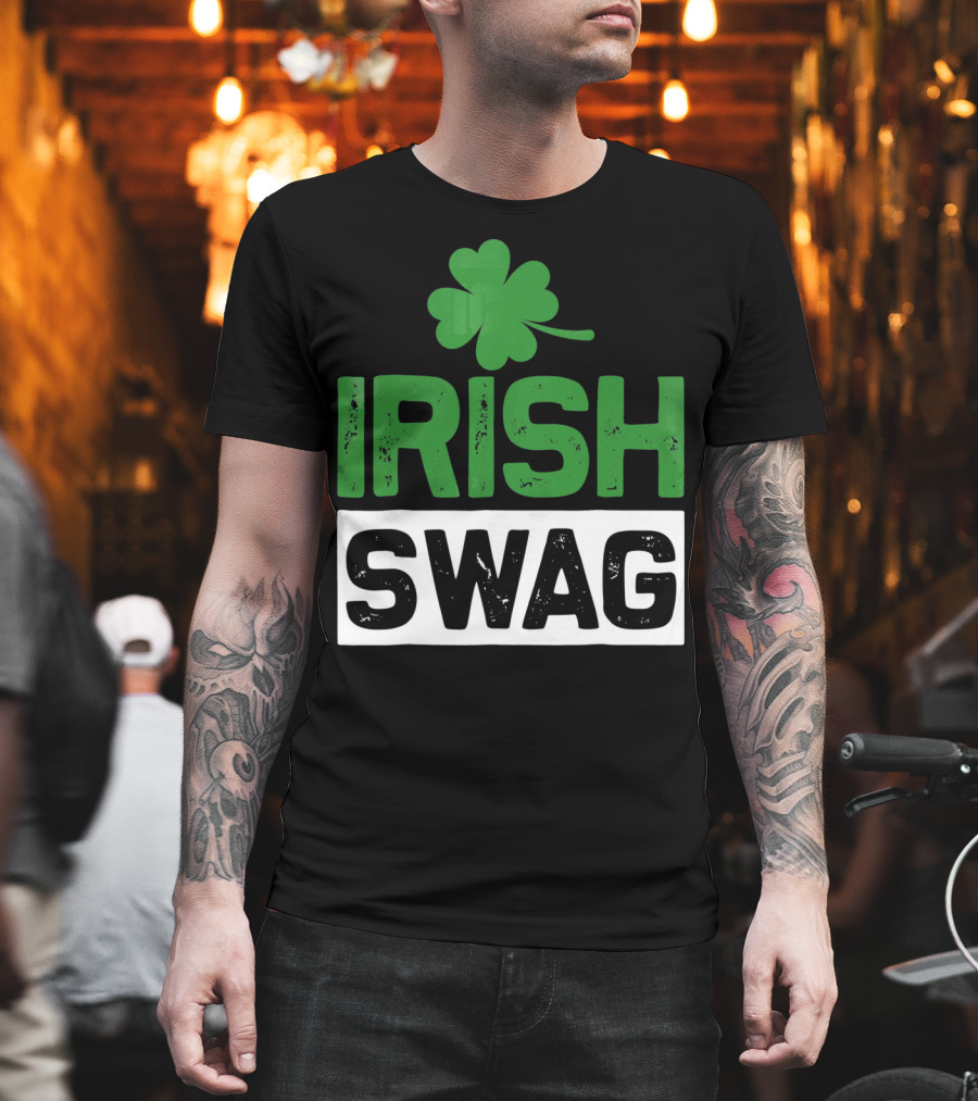 Irish Shamrock Swag T-Shirt