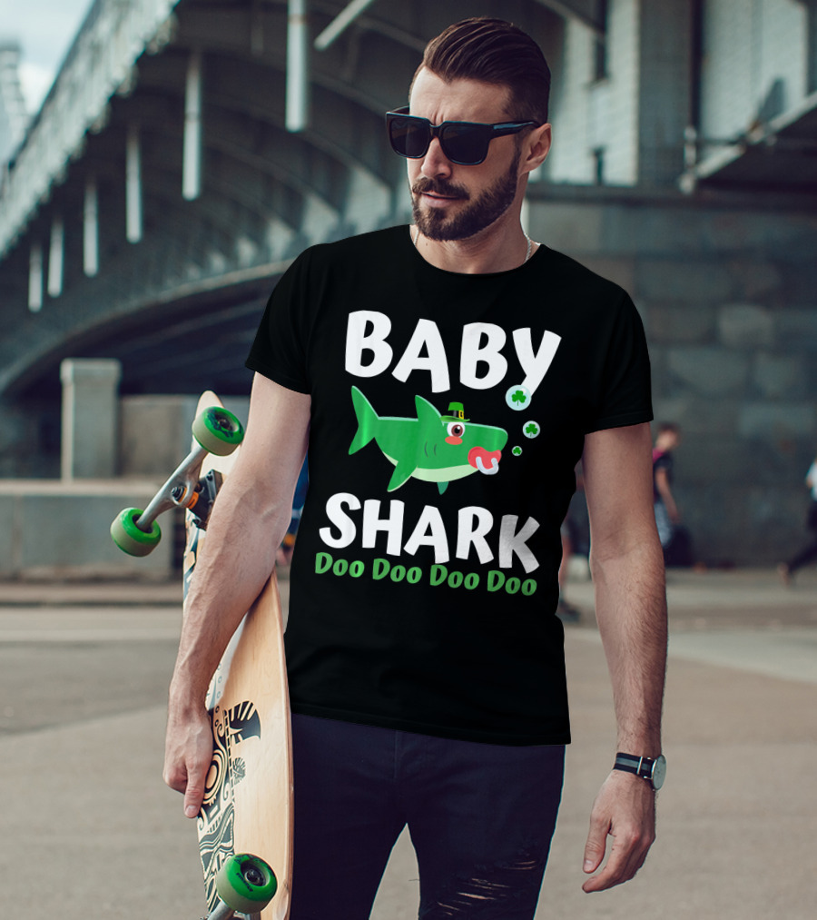 Baby Shark Doo Doo Doo Doo Irish T-Shirt
