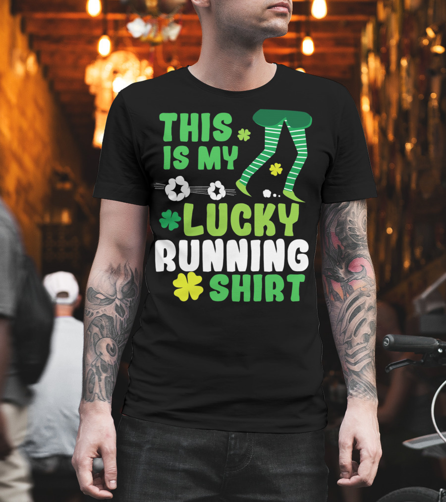 This Is My Lucky Running Shirt St Patricks Day 5k T-Shirt