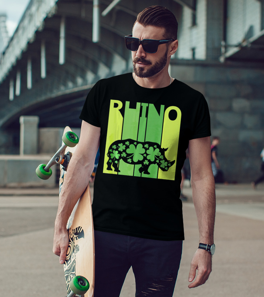 Lucky Clover Rhino T-Shirt