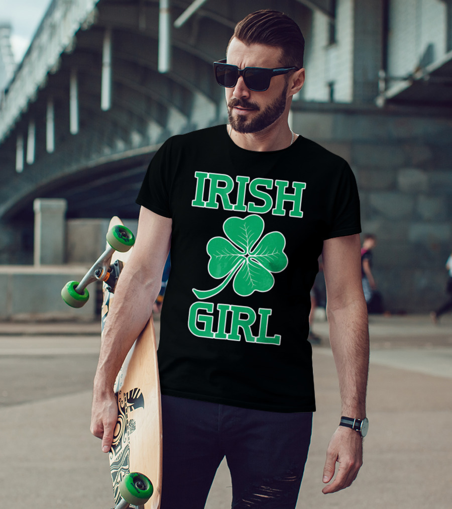 Irish Girl Shamrock St. Patrick's Day T-Shirt