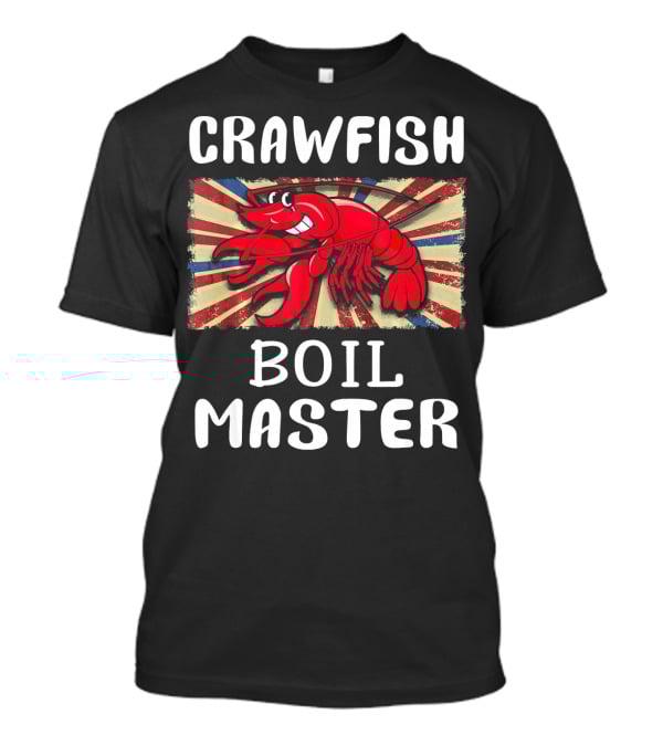 Crawfish Boil Master Mardi Gras T-Shirt