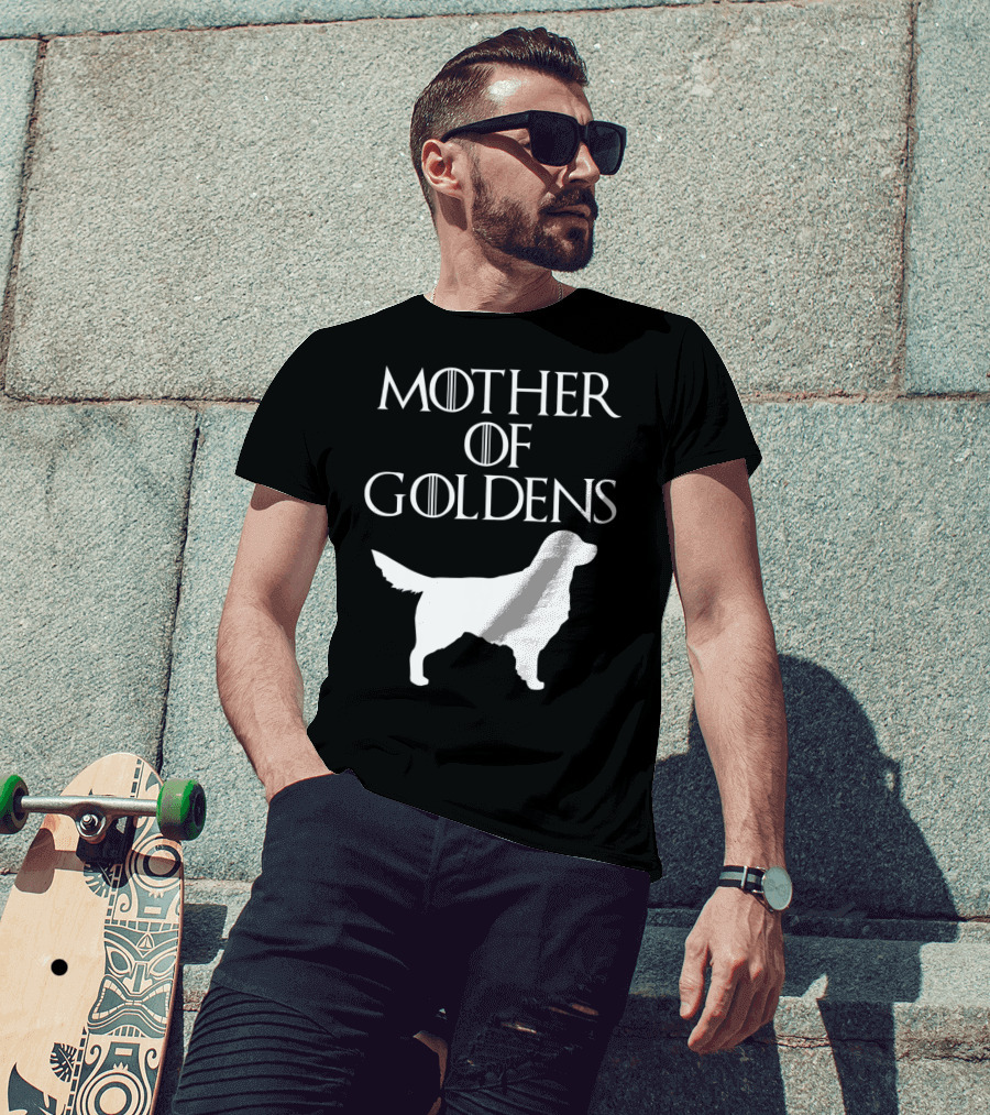 Mother Of Goldens Cute And Unique White T-Shirt
