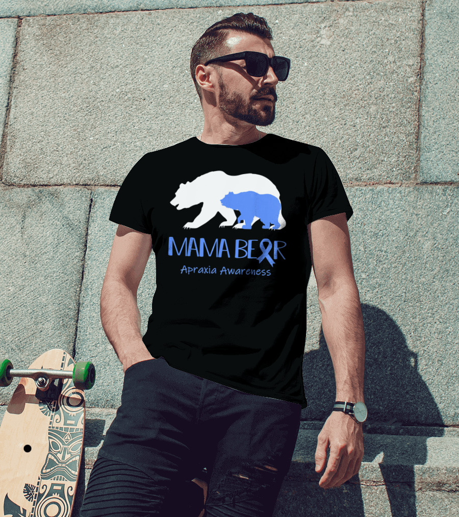 MAMA BEAR Apraxia Awareness T-Shirt