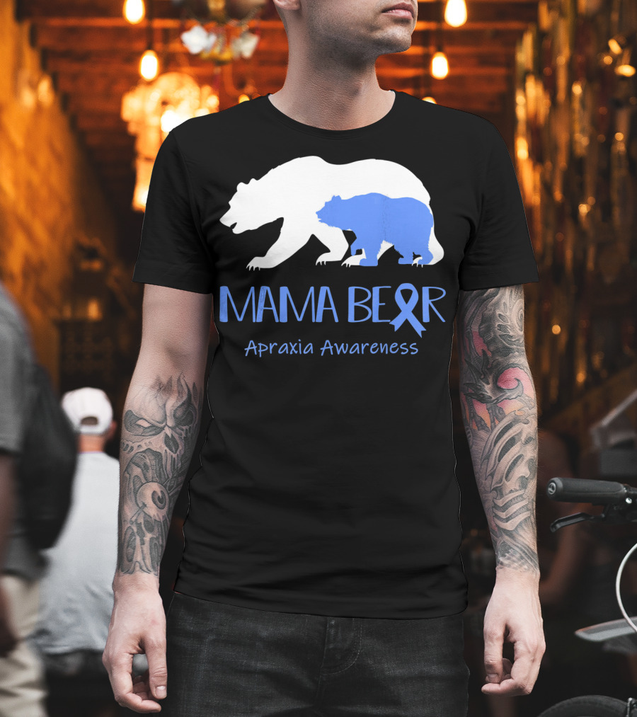 MAMA BEAR Apraxia Awareness T-Shirt