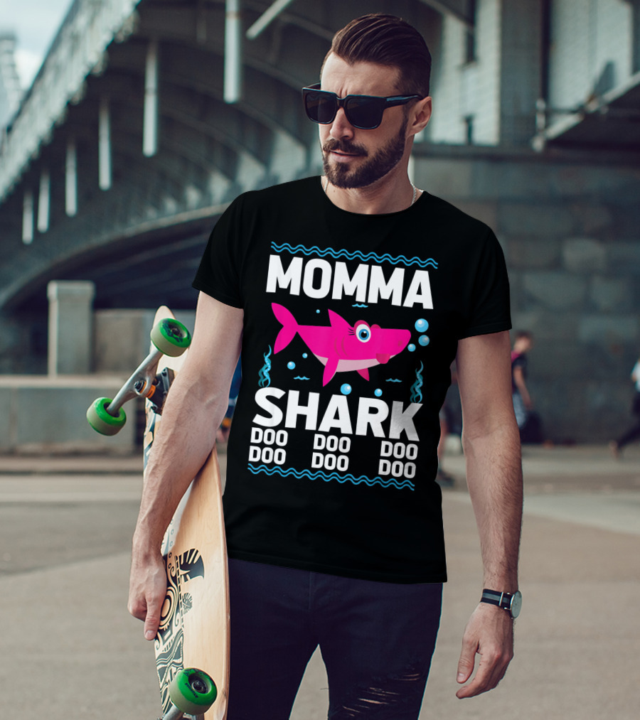 Momma Shark Doo Doo Doo Doo Doo T-Shirt