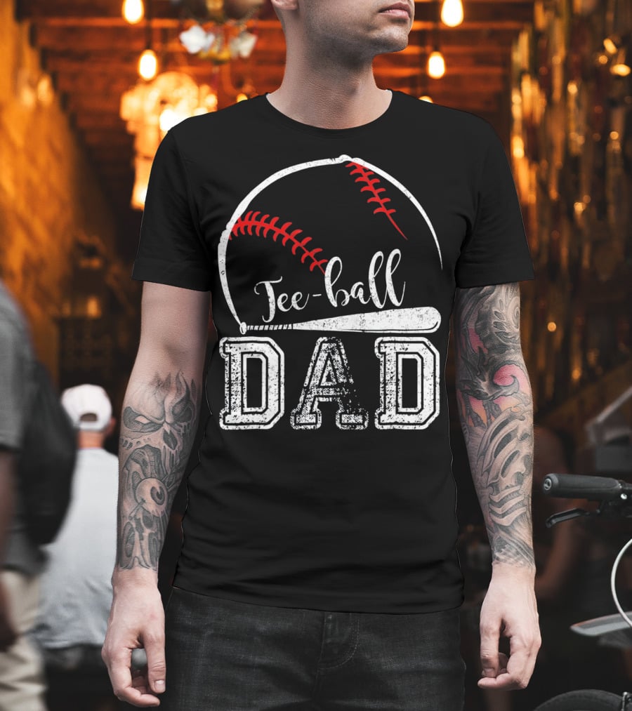 Tee-Ball Dad Mens Sport T-Shirt