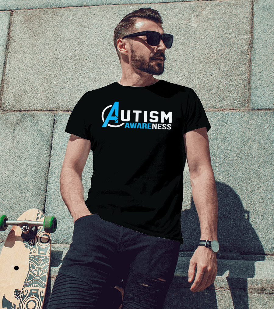 Autism Awareness Symbol Inspired By Superhero T-Shirt