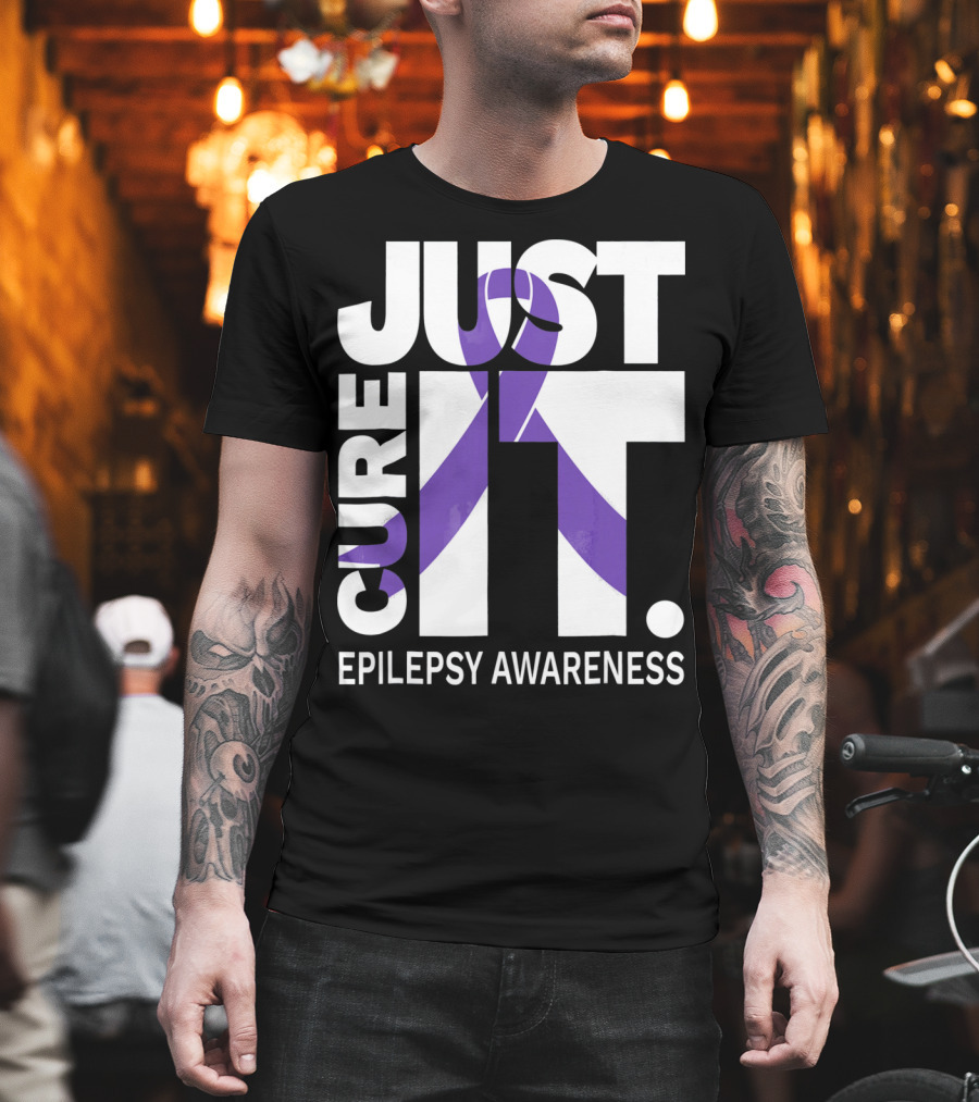 Just Cure it Epilepsy Awareness T-Shirt