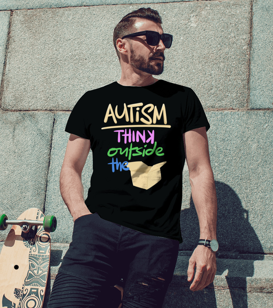Autism Awareness Think Outside The Box T-Shirt