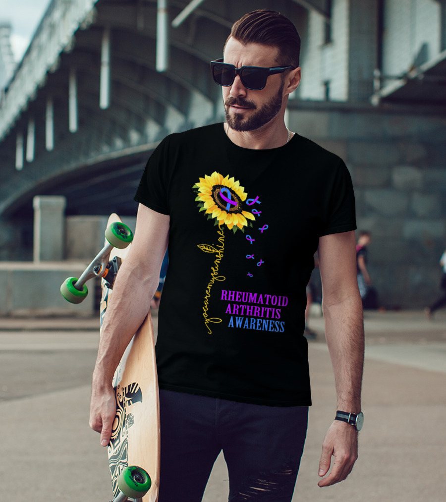 You Are My Sunshine Rheumatoid Arthritis Awareness T-Shirt