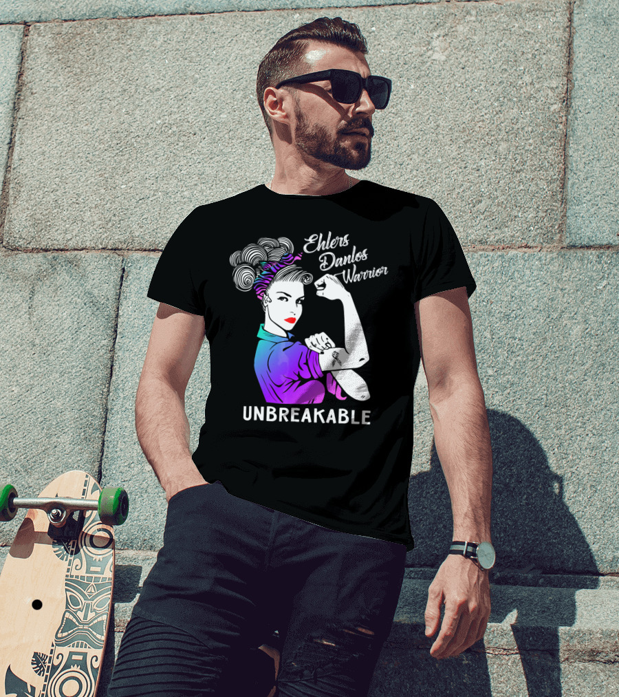 Ehlers Danlos Syndrome Warrior Unbreakable T-Shirt