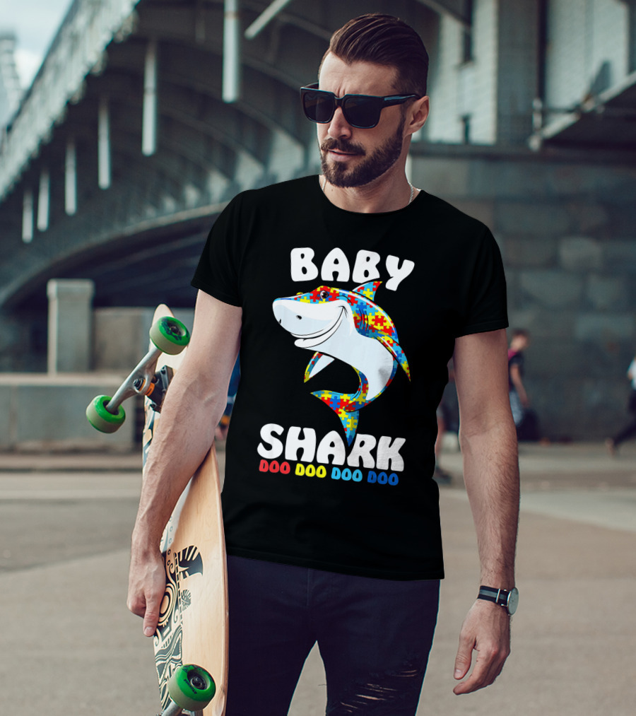 Baby Shark Doo Doo Doo Doo Puzzle Birthday T-Shirt