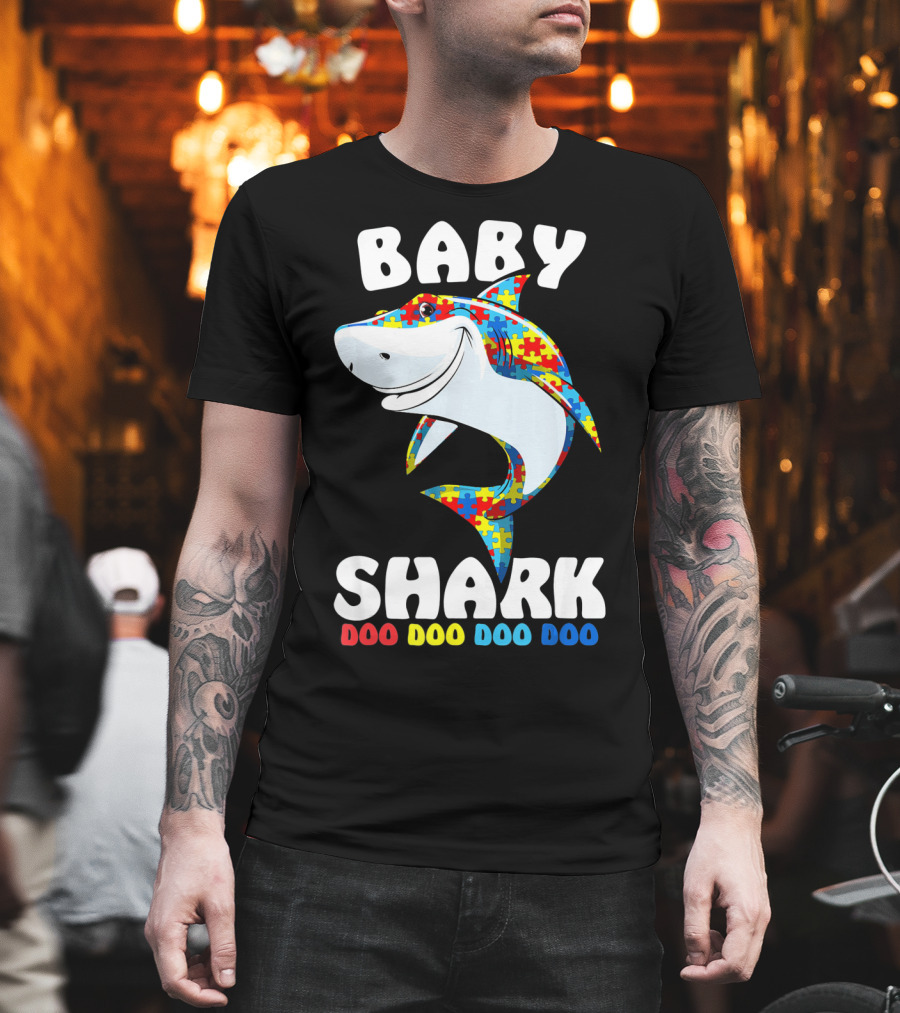 Baby Shark Doo Doo Doo Doo Puzzle Birthday T-Shirt