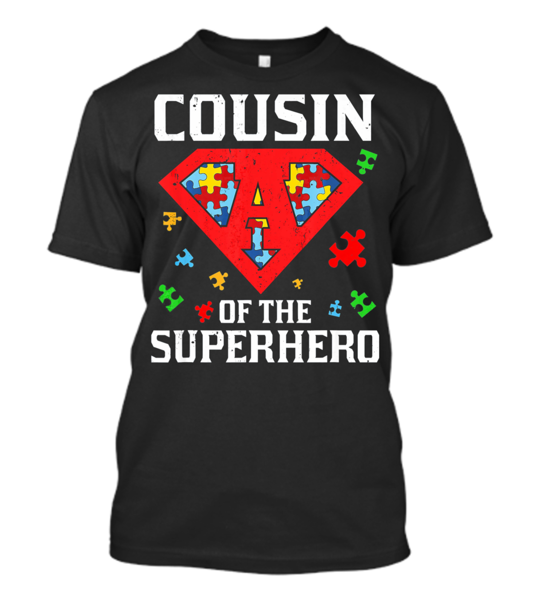 Cousin Of The Superhero Autism Awareness T-Shirt