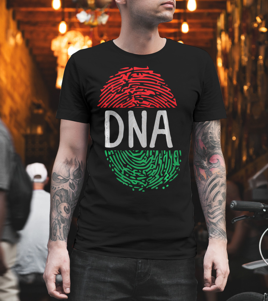 Real Africa DNA Thumbprint Flag T-Shirt
