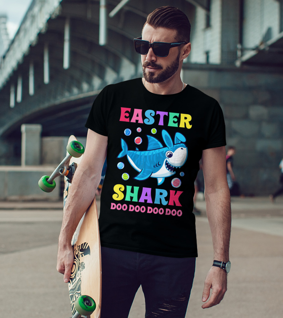 Easter Shark Doo Doo Doo Doo T-Shirt