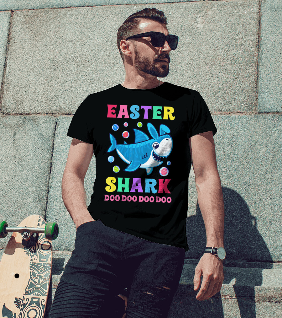 Easter Shark Doo Doo Doo Doo T-Shirt