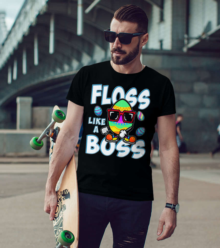 Floss Like A Boss Easter Egg T-Shirt
