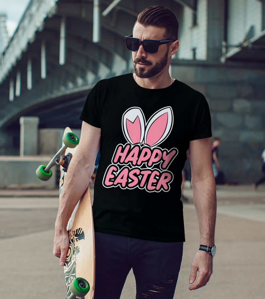 Happy Easter Bunny Ears T-Shirt