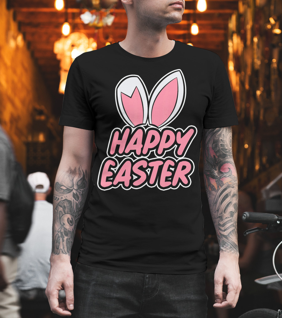Happy Easter Bunny Ears T-Shirt