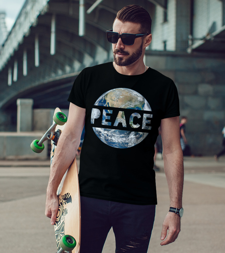 World Peace On Earth Peaceful Conscious Humanity T-Shirt