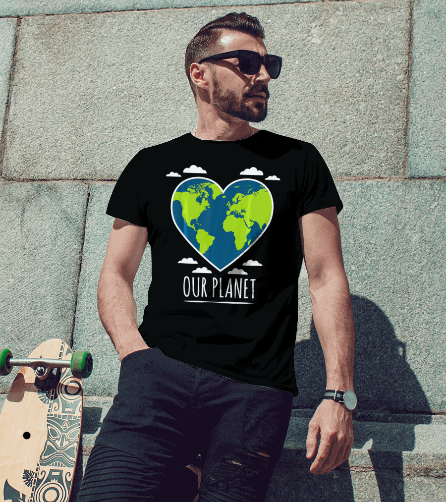 Earth Day Our Planet Love Climat T-Shirt