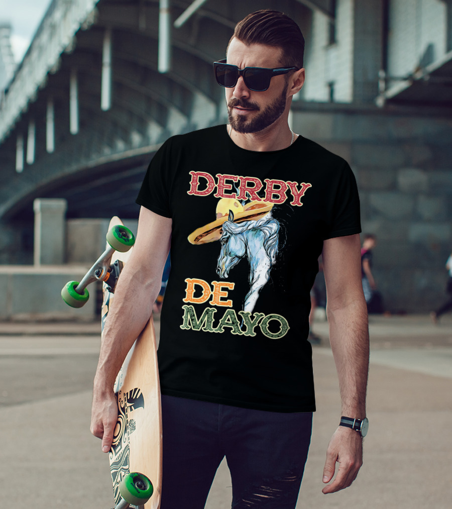 Derby Sombrero De Mayo Horse T-Shirt
