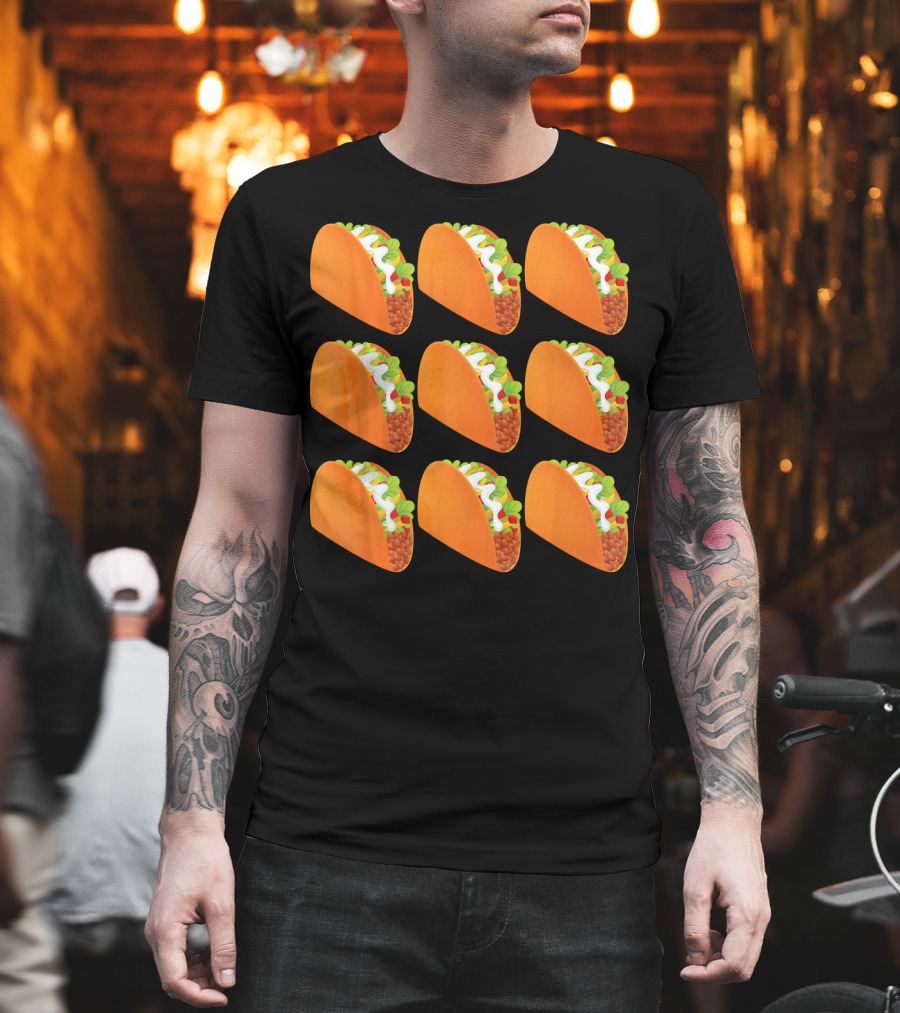 Celebrate Cinco De Mayo Mexican Cult with Tacos T-Shirt