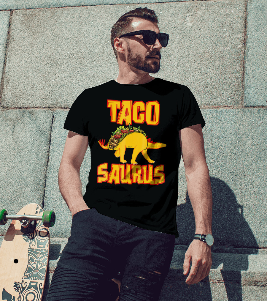Cinco De Mayo Tacosaurus Dinosaur Taco Saurus T-Shirt