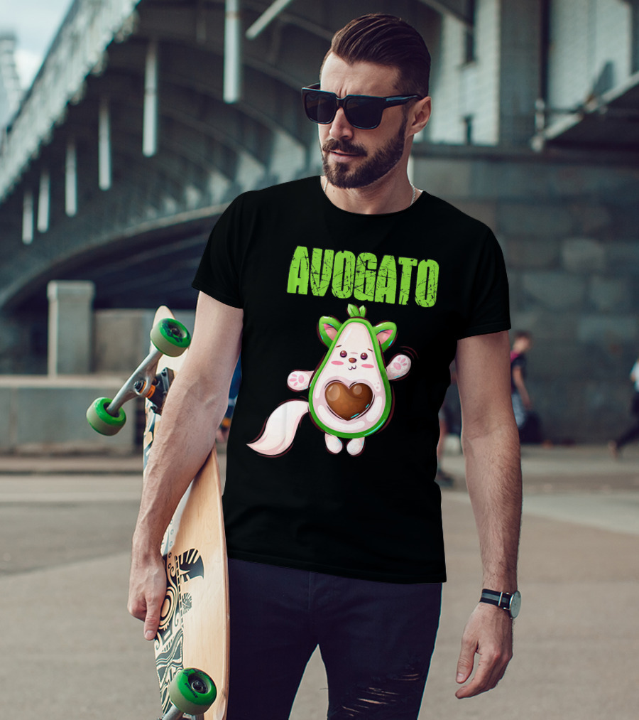 AVOGATO Cinco De Mayo Cat Avocado T-Shirt