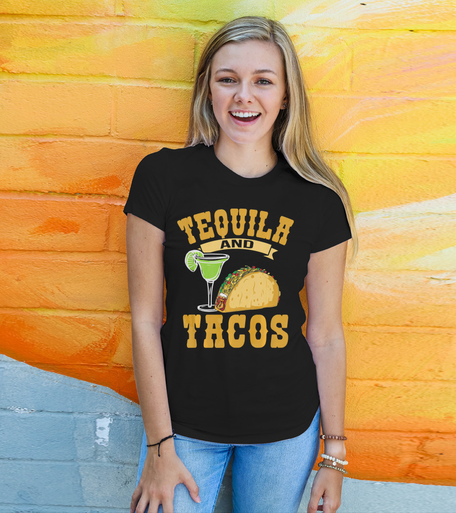Tequila And Tacos Go Together Cinco De Mayo T-Shirt