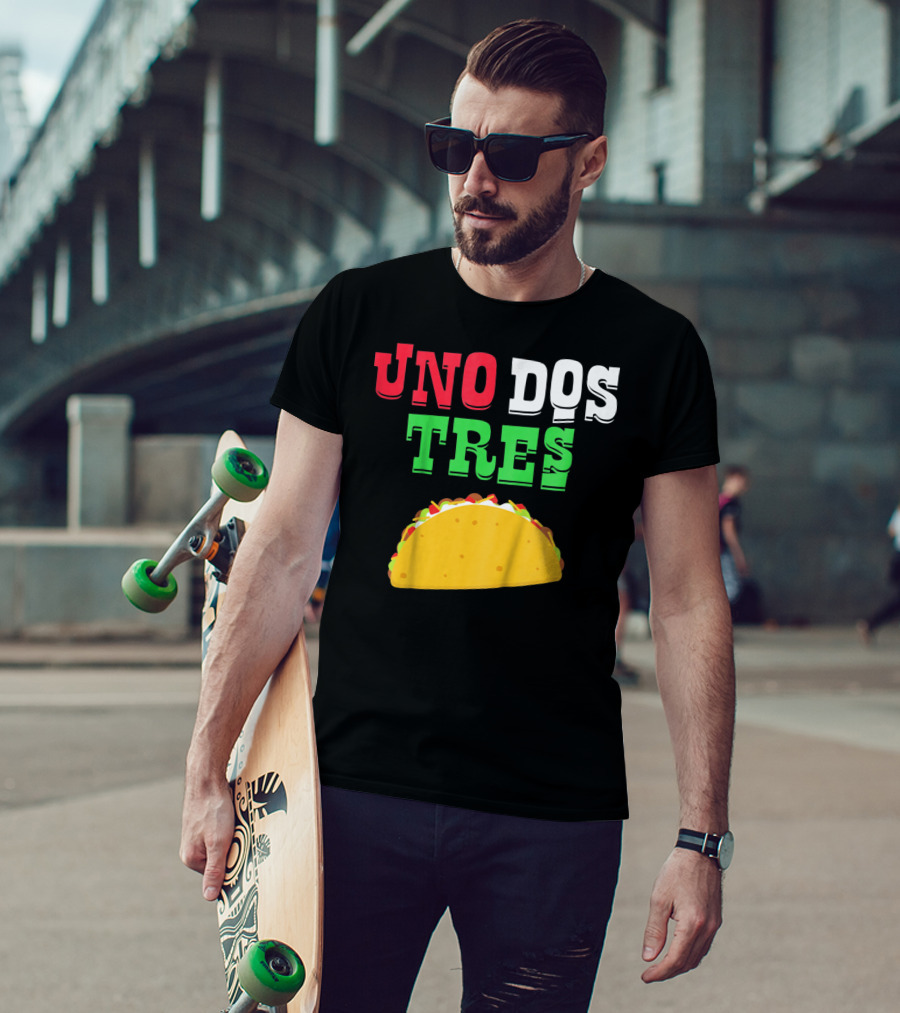 Uno Dos Tres Taco Kids Funny T-Shirt