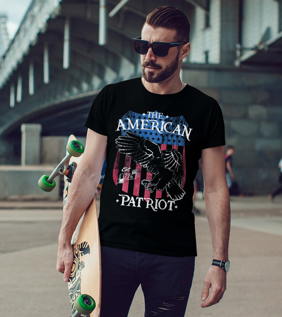 The American Patriot Est 1776 Eagle T-Shirt