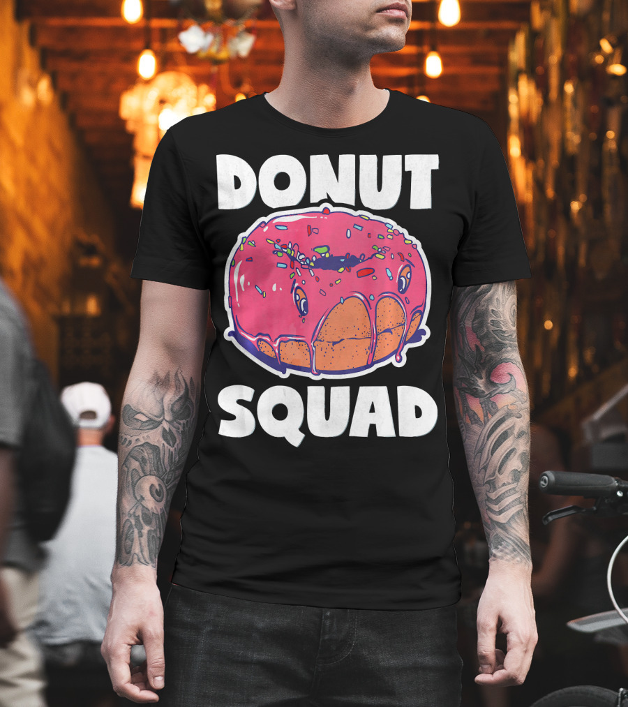 Donut Squad Vintage Baked Fried Cake Don Sprinkles T-Shirt