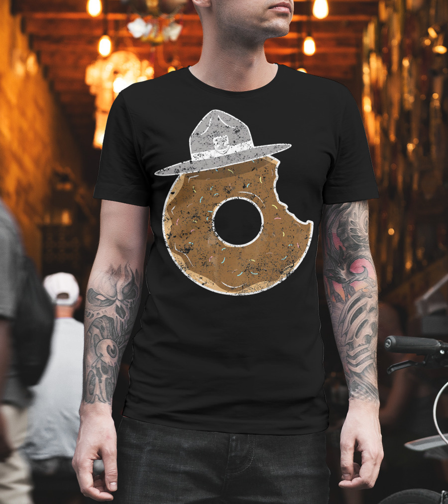 Police Donut State Police State Hat T-Shirt