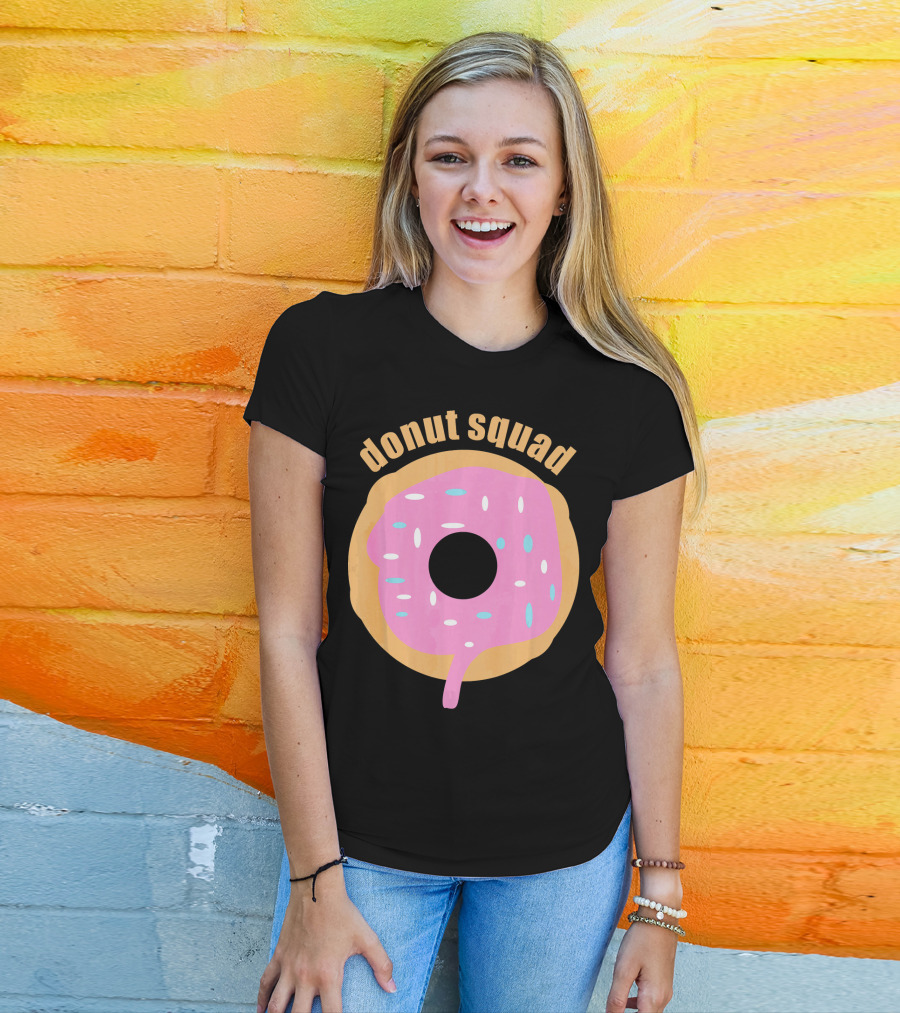 Donut Squad Funny Foodie Bakery T-Shirt