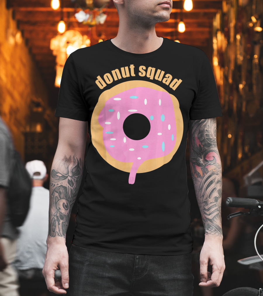 Donut Squad Funny Foodie Bakery T-Shirt