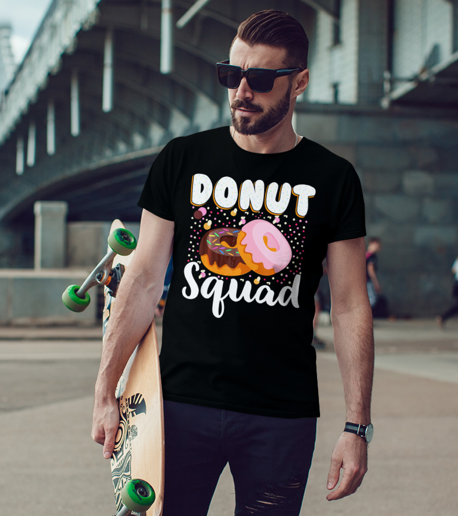 Donut Squad Funny Donut Lover Sprinkle Donut Part T-Shirt