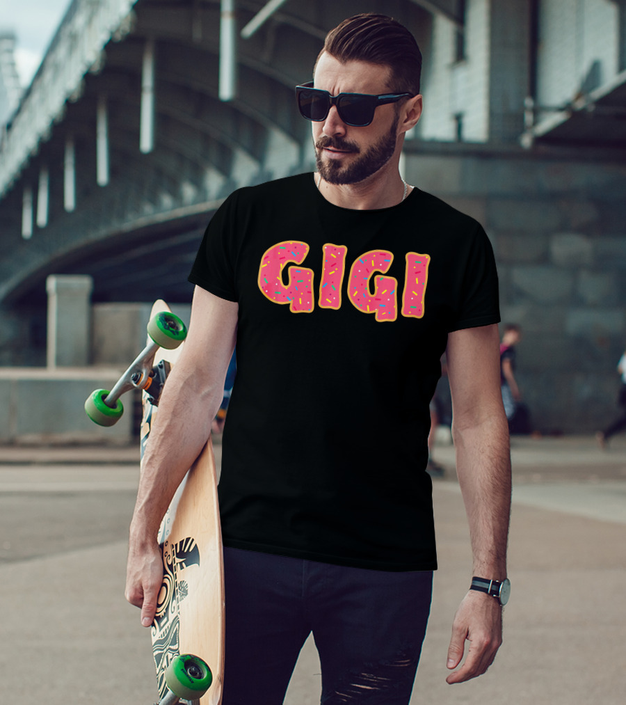 Gigi Donut Sprinkle Grandma T-Shirt