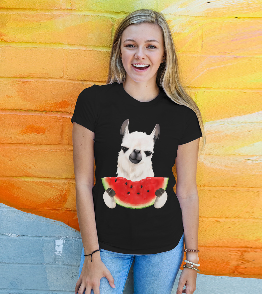 Llama Llama Loves Watermelon T-Shirt
