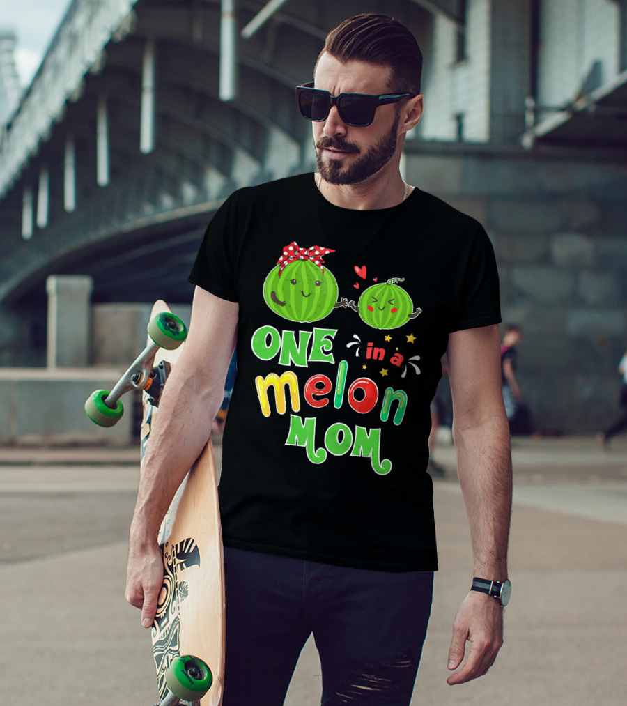 One In A Melon Mom Summer Tropical T-Shirt
